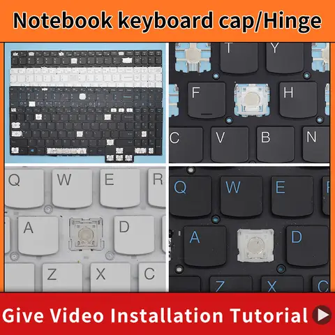 Replacement Keycap Key cap &Scissor Clip&Hinge For LENOVO Ideapad Gaming 3-15ARH05 3-15IMH05 Y7000 R7000 Y7000P 2020H  Keyboard