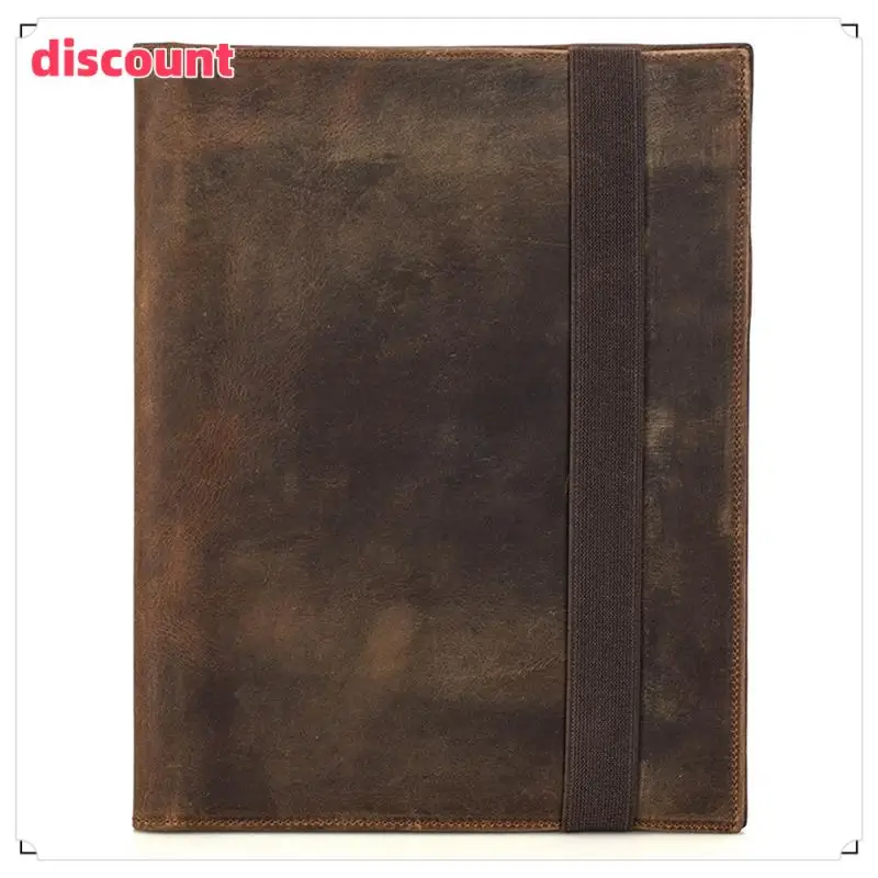 Notebook Combination Protective Cover Folder File Book Cover Business Stationery Contract Document Storage Box,B5 Easy To Use