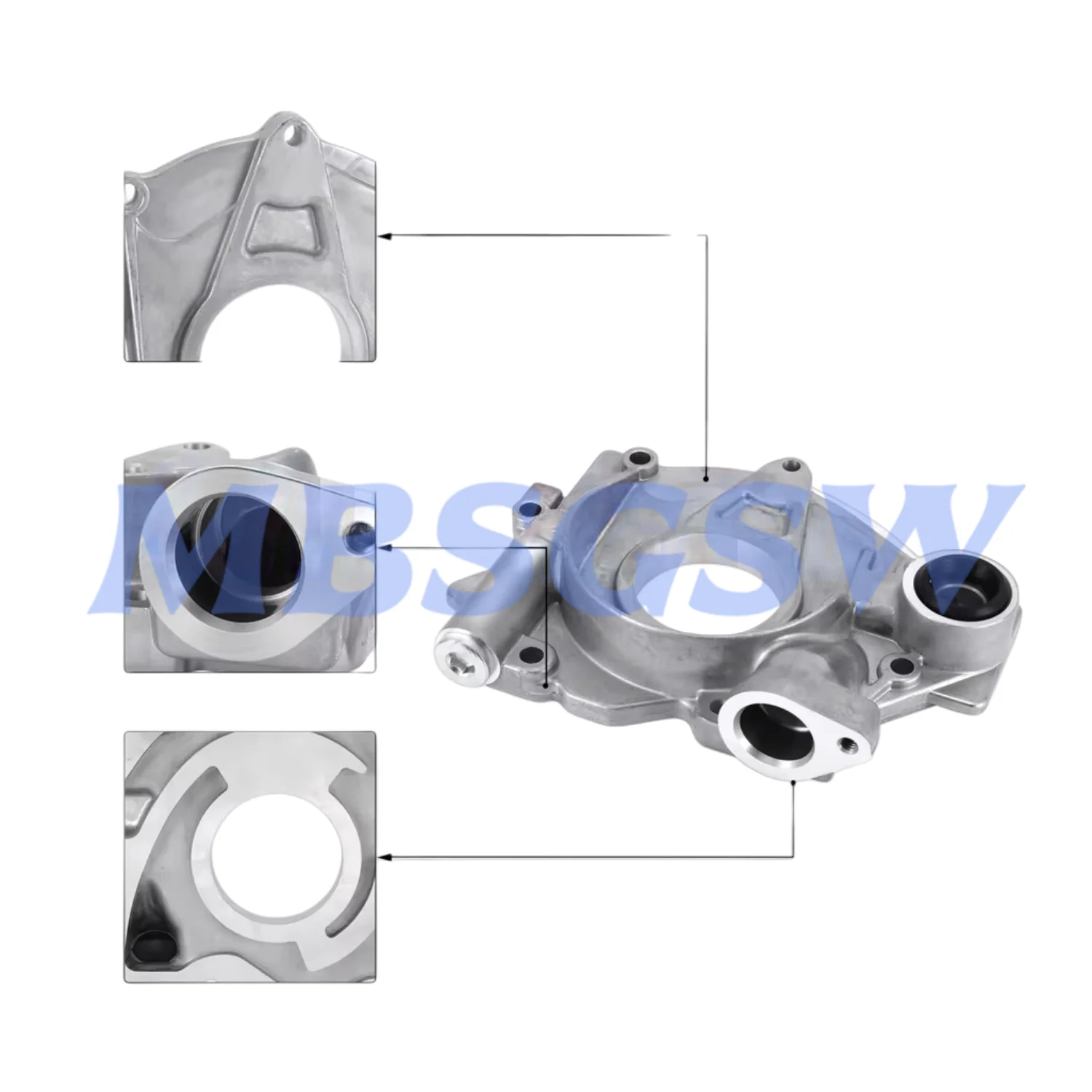 Engine Oil Pump Repair Kit Fit 2.8L 2.9L 3.5L 3.7L 4.2L LLV LLR For GMC Chevrolet Hummer H3 Trailblazer Isuzu 2.8 3.5 3.7 4.2 L