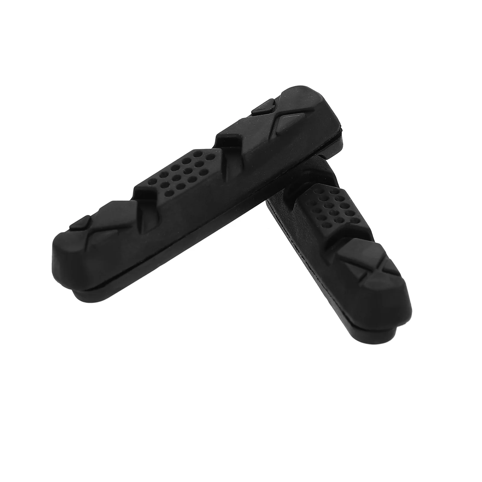 

Aluminum Alloy Bike Pads Lightweight Road Caliper Brake Blocks Wear Resistant Cycling Brake Shoes Folding Bike