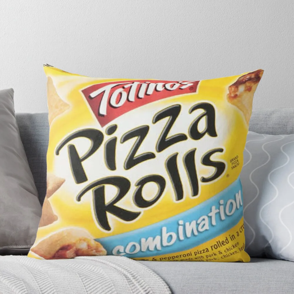 

pizza rolls Throw Pillow Embroidered Cushion Cover Cushions For Decorative Sofa