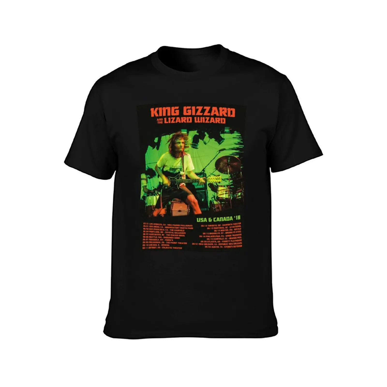 King Gizzard and the Lizard Wizard tour Poster T-Shirt Holiday Lightweight T-Shirt
