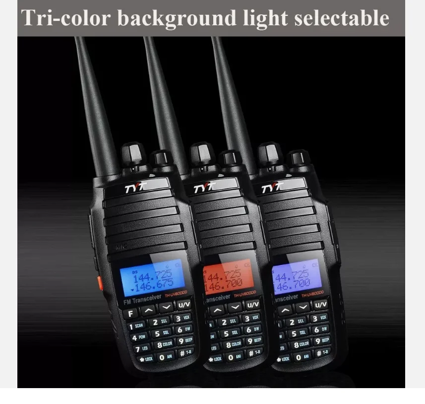 TYT TH-UV8000D Type-C Charging Dual Band 10W Cross Band Reapeater Amateur Radio