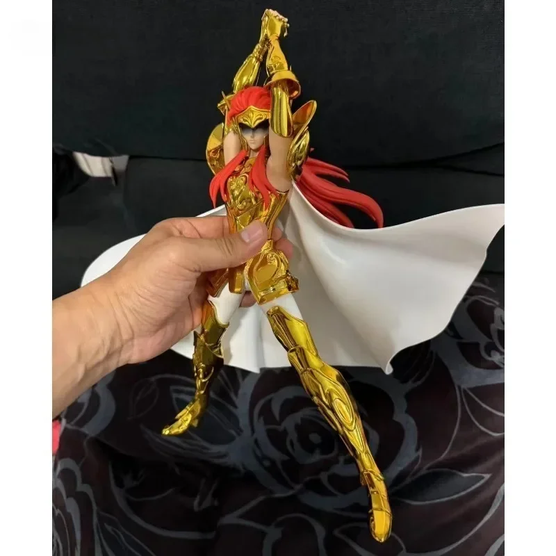 

Saint Seiya Myth Cloth New 1/6 Electroplating Gold Saints Aquarius V1 Color Statue Magnetically Mounted Action Figures In Stock