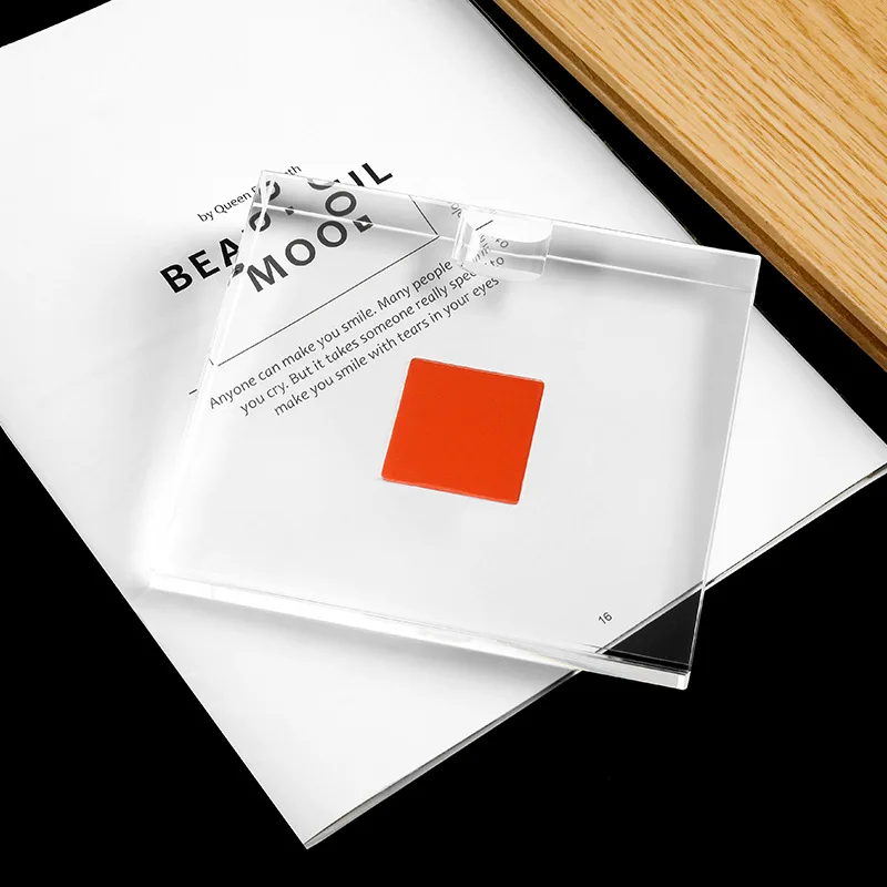 Acryl Preis schild Rack transparente Logo-Basis geeignet für mobile Einzelhandel geschäfte oder Supermärkte