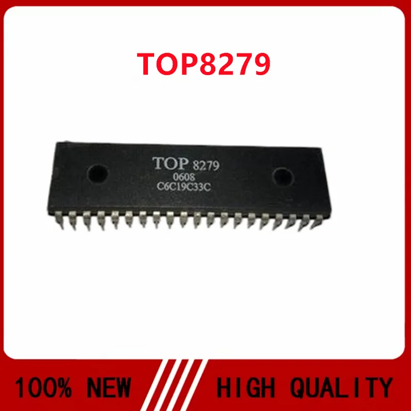 5PCS/LOT TOP8279 8279 DIP-40 Programmable Keyboard Chip IC Original authentic product, in stock and shipped quickly