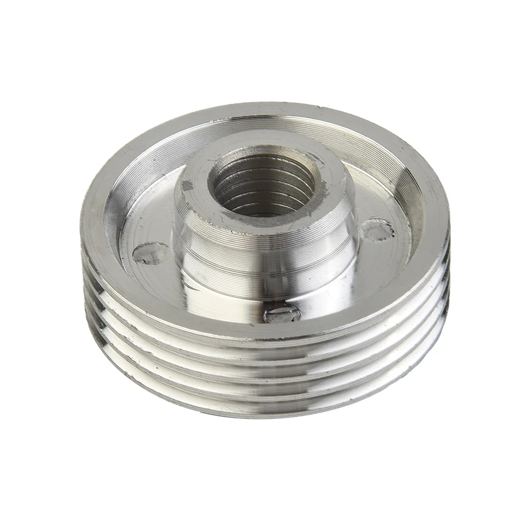Cutter Head Pulley Replacement Kit for 1900 Electric Planer 2pcs Aluminum Alloy Pulleys Outer Dia 37mm Inner Thread 10mm