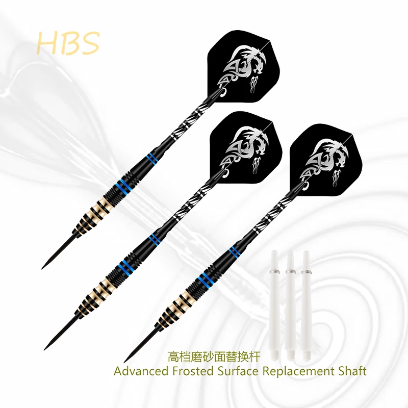 

HBS Professional Needle Tip Darts SET 3PCS/SET 23g Brass Darts Indoor Entertainment Throwing Game with Beautiful Storage Box