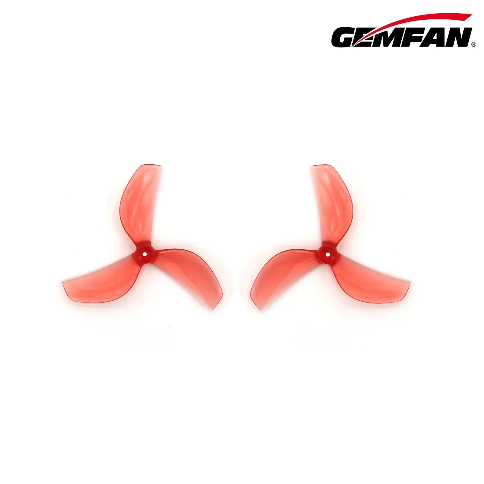 4 pares 8 peças gemfan 45mm hélice de 3 lâminas 1mm 1.5mm para rc fpv racing freestyle 1.8 polegadas cinewhoop palito de dente drones peças diy