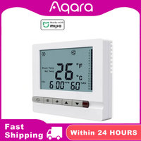 Aqara Thermostat S2 Central Air Conditioning Controller Floor Heating Controller Work For Xiaomi Mijia Mi Home APP Smart Home