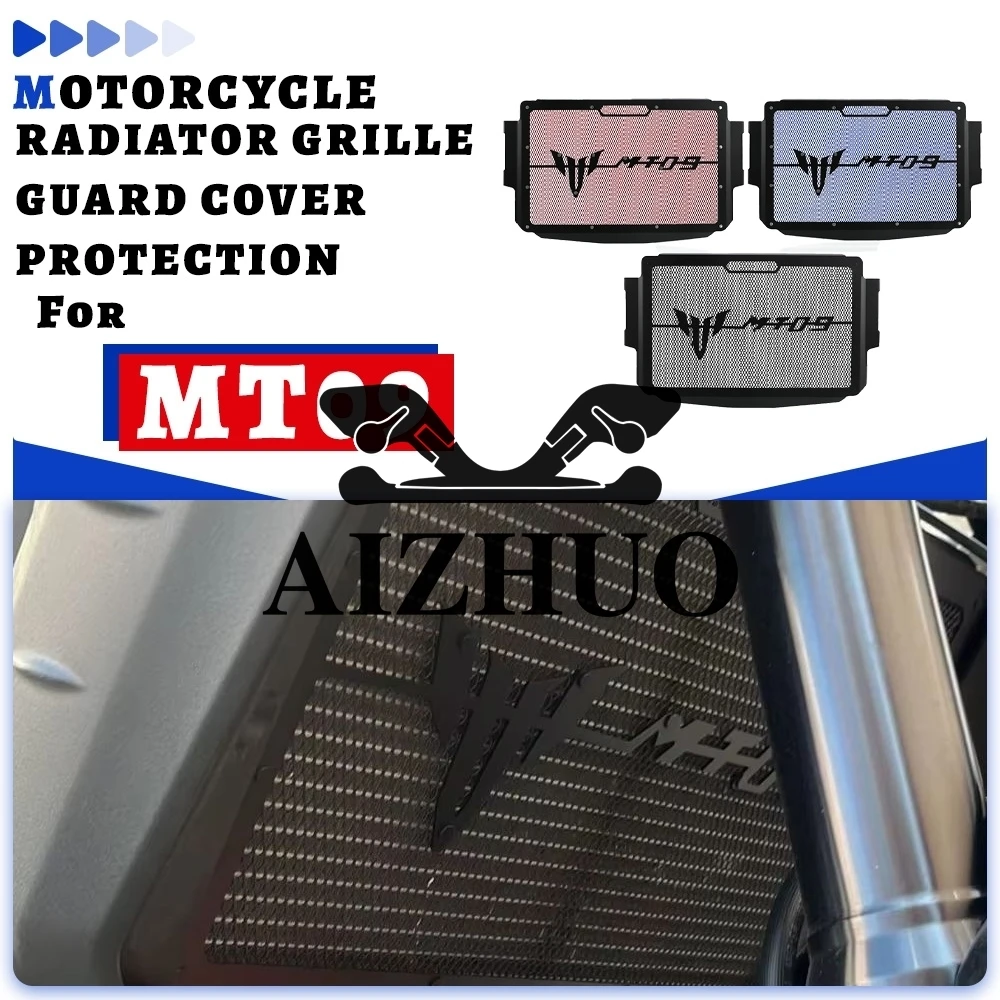 

MT09 Radiator Guard FOR YAMAHA MT-09 2014 2015 2016 2017 2018 2019 2020 Radiator Guard Protection Grille Cover Protector MT 09