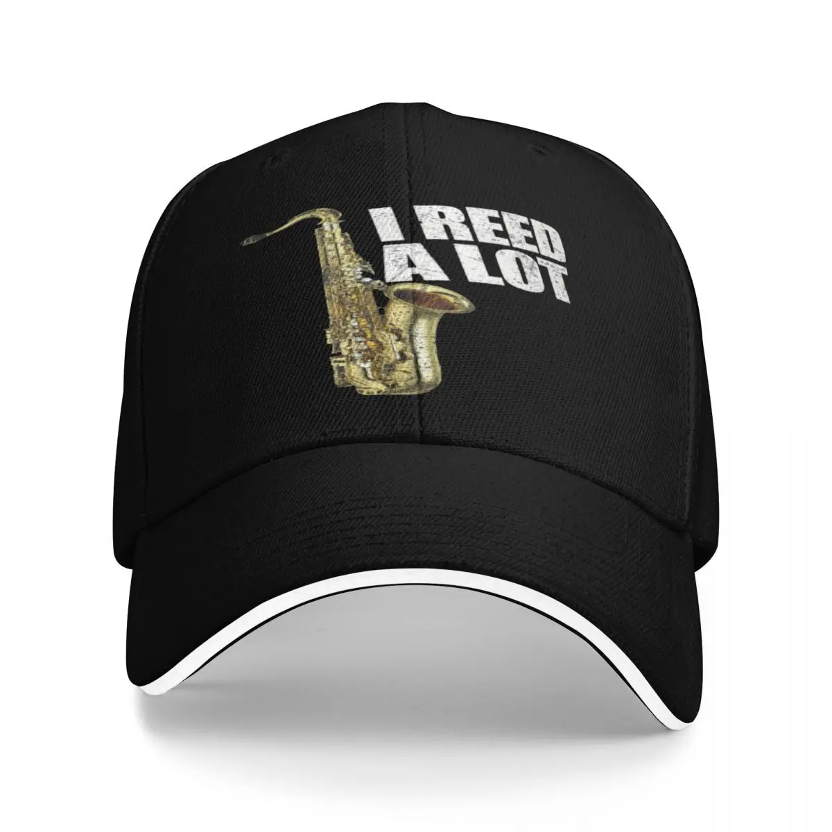 I Reed A Lot Saxophone Player Sun Cap Men Caps Women's Cap Caps For Men Summer 2025 Man Hat Baseball Cap