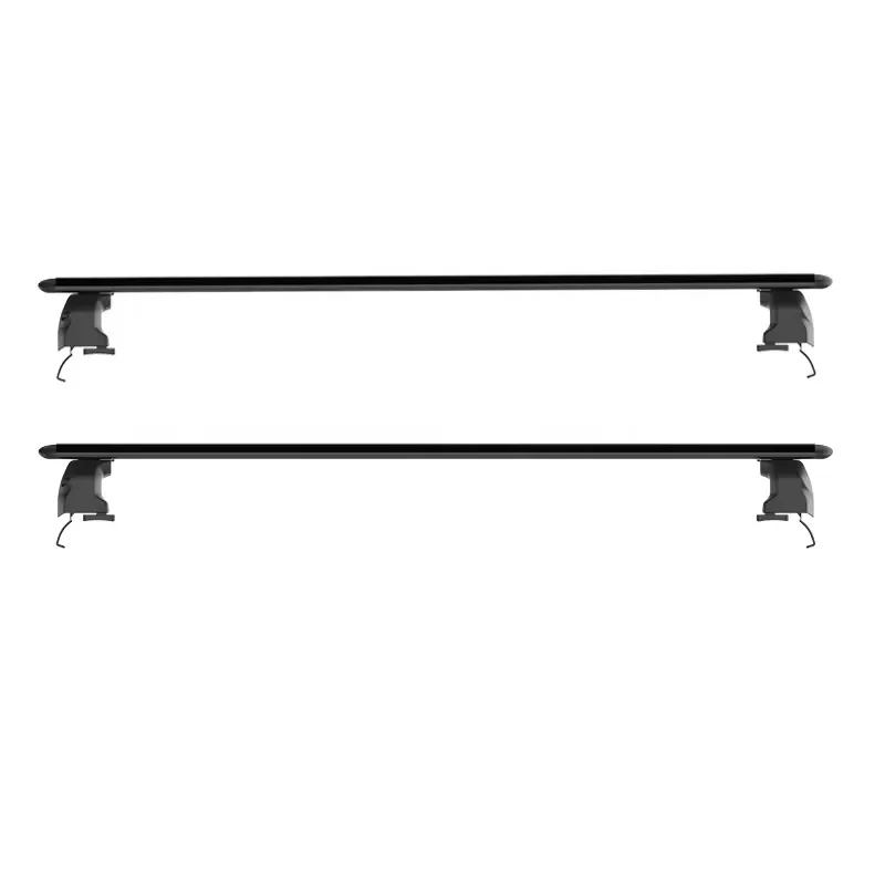 Universal Car Roof Rack Crossbar Aluminum Alloy Luggage Carrier Bar Heavy Duty 75kg Load Capacity Auto Top Mount Rail System