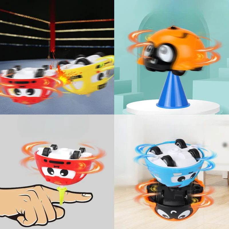 Mini jouet gyroscopique anti-stress pour enfant, jeu de bataille coule, créatif et amusant, 1 pièce