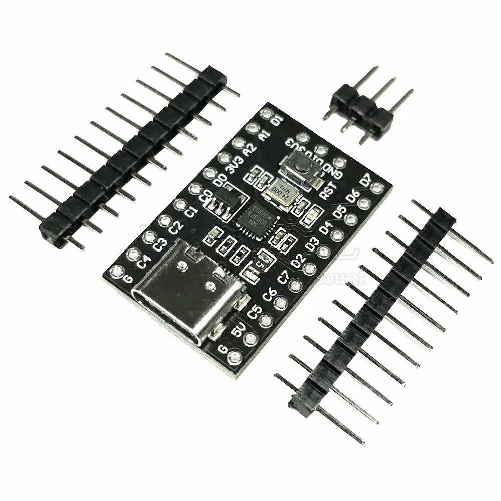 TYPE-C USB 22Pin CH32V003 Development Minimum System Board for Nano RISC-V CH32V003F4U6 Chip