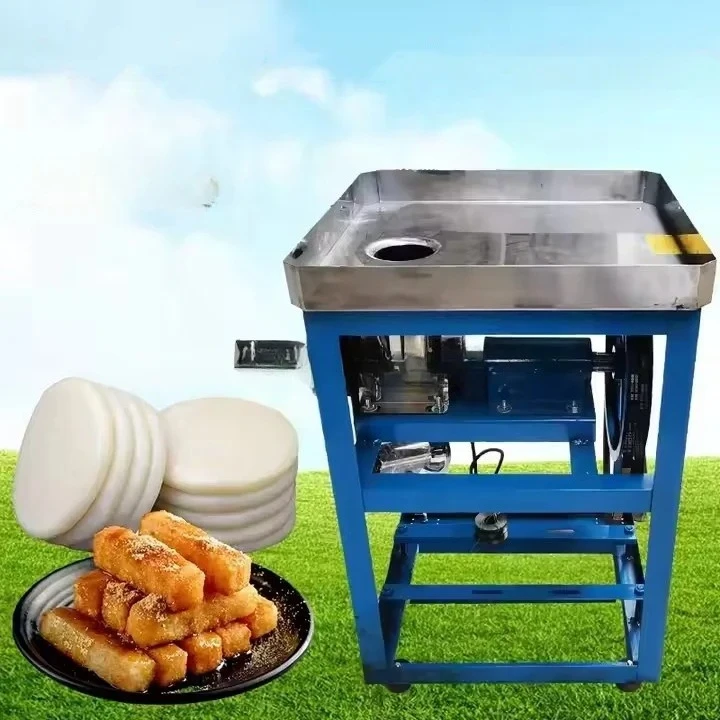 

Small Commercial Korean Long Rice Cakes Maker Machine Cheap Tteokbokki Rice Cake Forming Machine