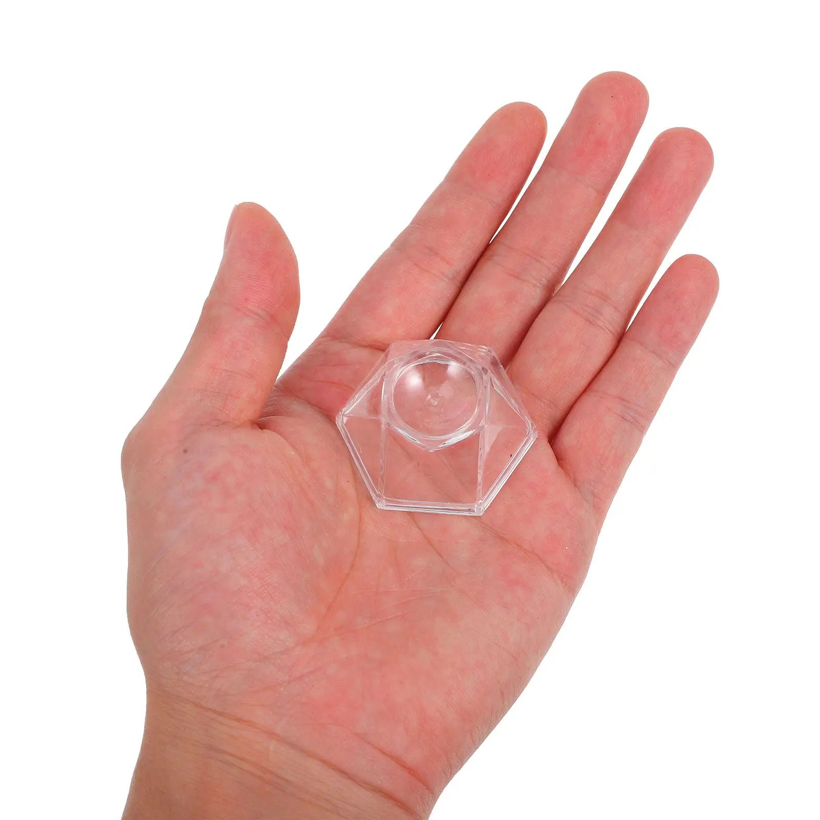 

Набор из 20 прозрачных акриловых шестигранных подставок для демонстрации шаров, универсальные подставки для хрустальных шаров, драгоценных камней, минералов, теннисных и бейсбольных мячей, сфер