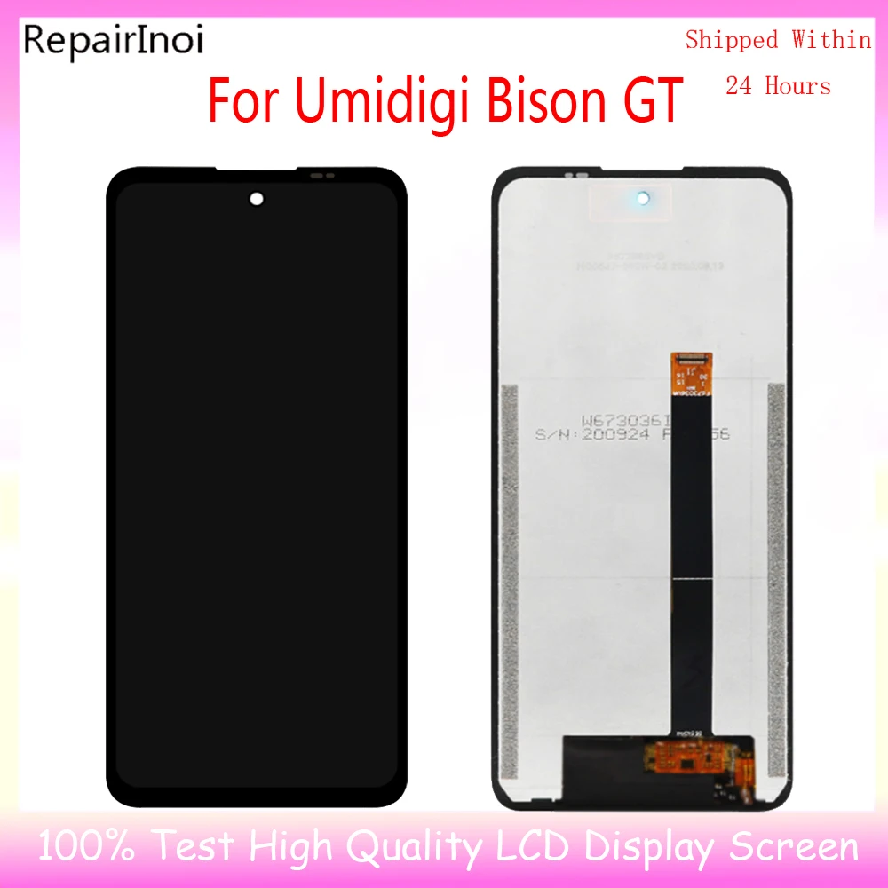 Umidigi Bison 2021 X10 X10G X10S Bison GT 2 GT2 Pro LCD 디스플레이 터치 스크린 디지타이저 어셈블리, 모바일 전체 디스플레이 화면