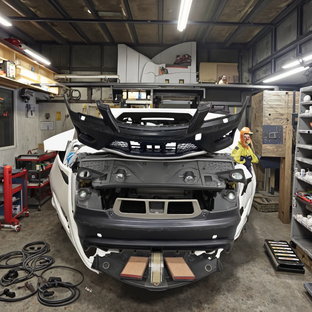 

PP Body Kits for Reiz MARK X 2005-2009 Upgrade 2014 GR Style Front Bumper Lip Body Kit