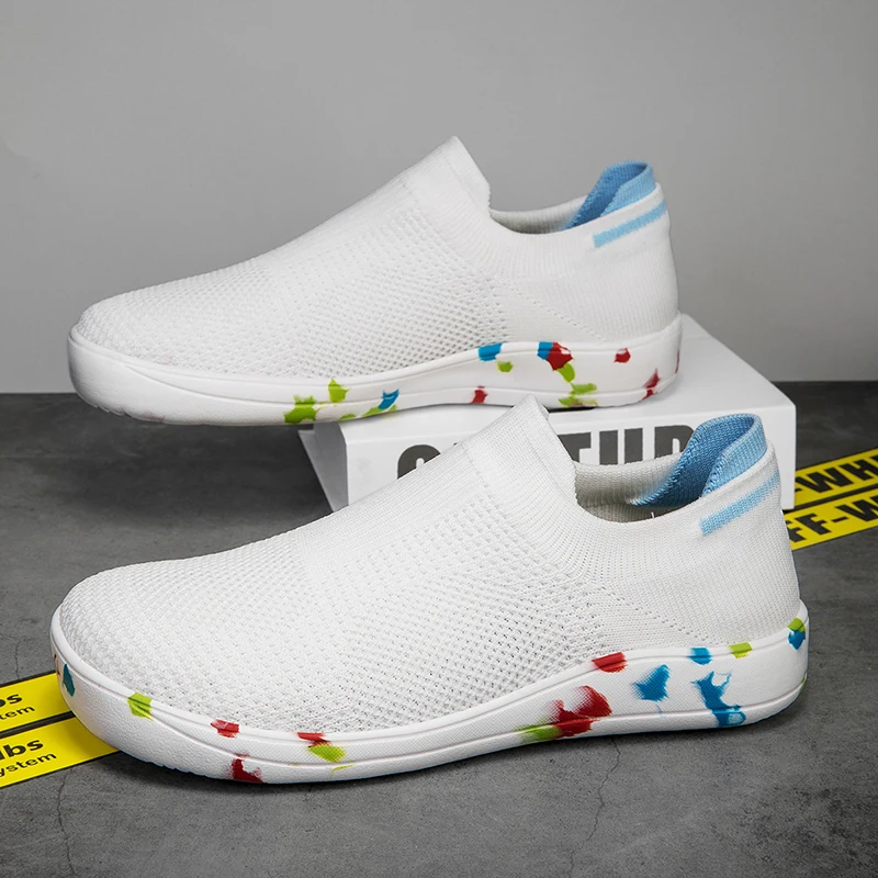 

YRZL Men's Training Shoes Lightweight Gym Workout Sneakers for Men Non Slip Athletic Walking Shoes Sport Outdoor Fitness Shoes