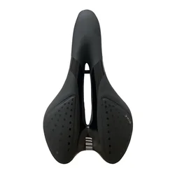 Sella ergonomica in pelle per mountain bike, sedile per strada e mountain bike, accessori per biciclette