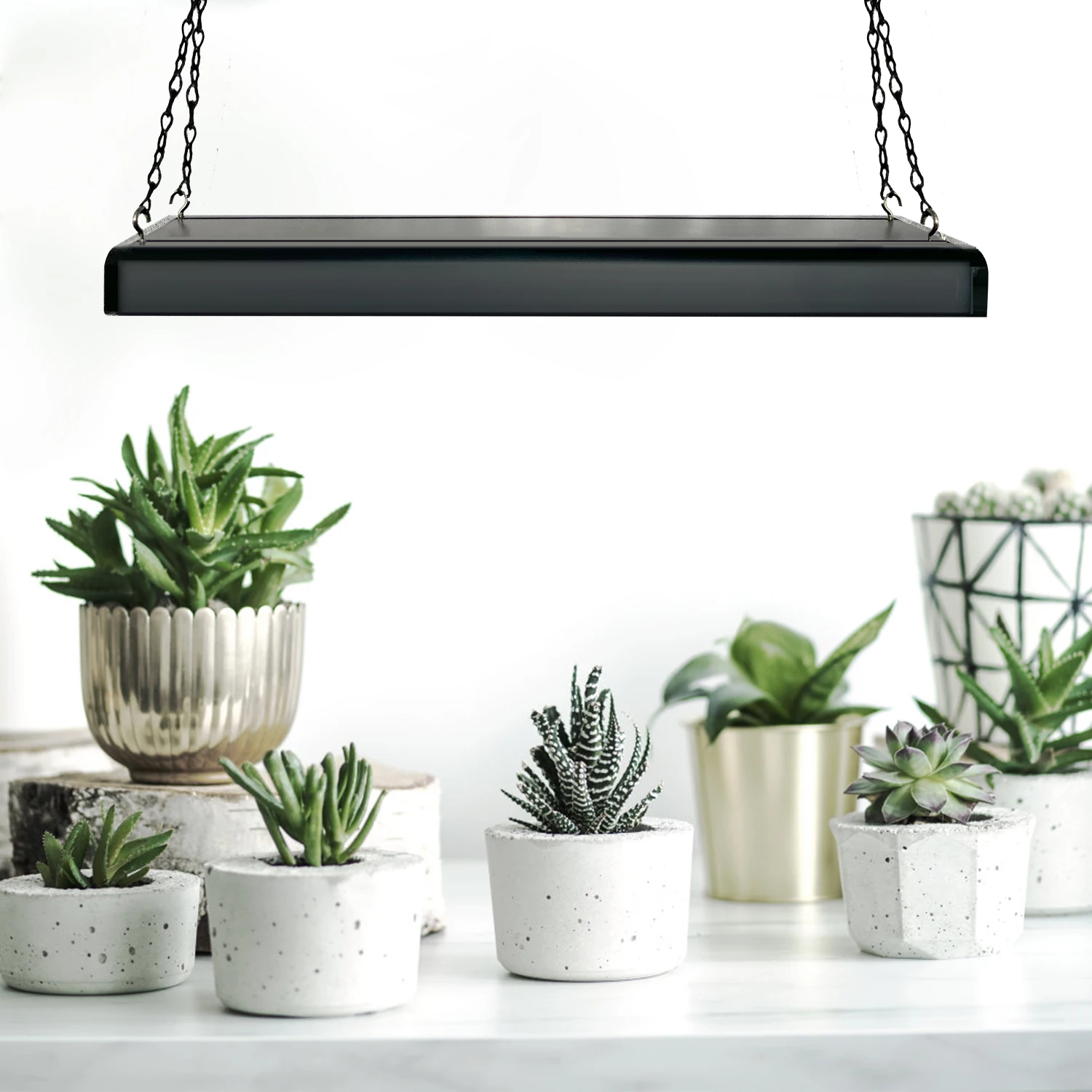 

Hydroponics 2ft 4 Ft 2tube T5 Ho Bar Fluorescent Tube Led Grow Light Lamp Fixture For Indoor Plants And Reptile