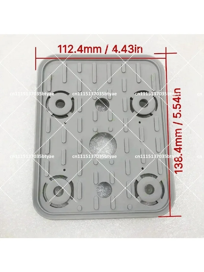 5 pièces de blocs en caoutchouc pour ventouses de centre d'usinage CNC 140x115x17mm