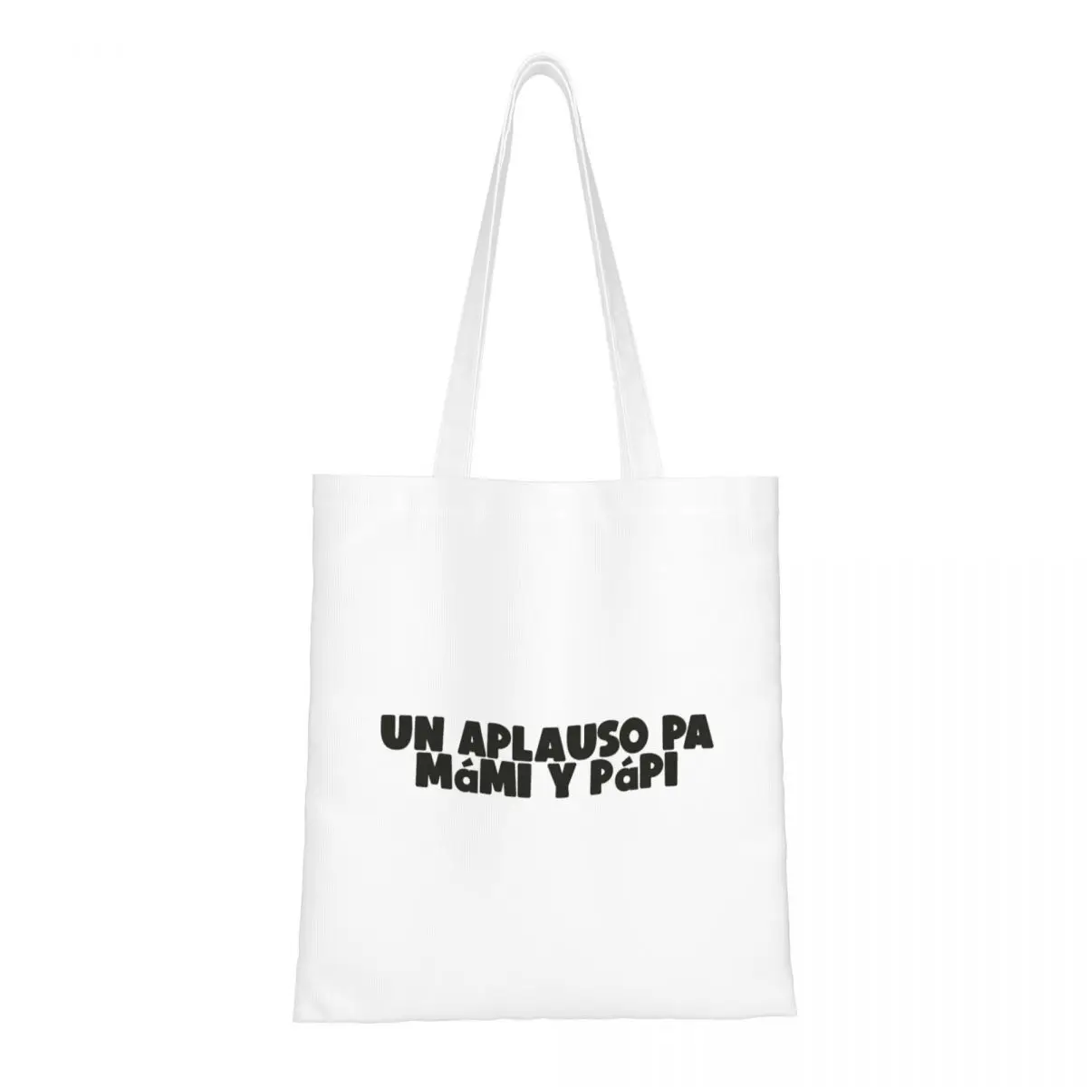 DtMF بورتوريكو باد باني حمل الحقائب النسائية حقيبة يد قابلة للطي حقيبة كتف الطالب حقيبة تسوق قابلة لإعادة الاستخدام #1