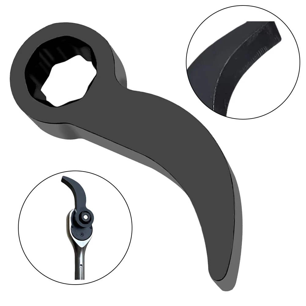 

1pcs Crowbar For Half Shaft Removal Pry Bar Wrench Adapter Head For 1/2 Inch Drive Tools Type Half Shaft Disassembly Tool