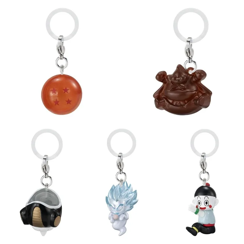 Bandai Gashapon Anime Dragon Ball Chameleon Gotenks Majin Buu Personaje y Accesorio de Estilo, Pequeño Colgante de Juguete, Regalos Coleccionables