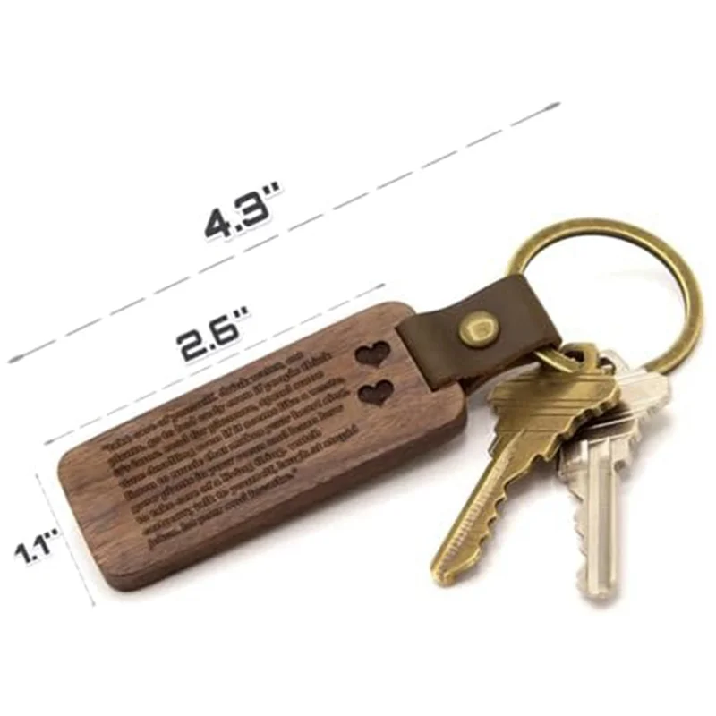 20 قطعة سلسلة مفاتيح خشبية متعددة الحزمة سلسلة مفاتيح خشبية جلدية فارغة غير مكتملة مع سلسلة مفاتيح بحزام جلدي سهلة الاستخدام