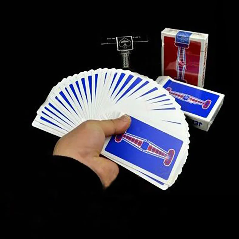 Jerry\'s Nugget Playing Cards Poker(Red/Blue Back Available) Magic Tricks Close Up Illusions Gimmick Prop Mentalism Comedy