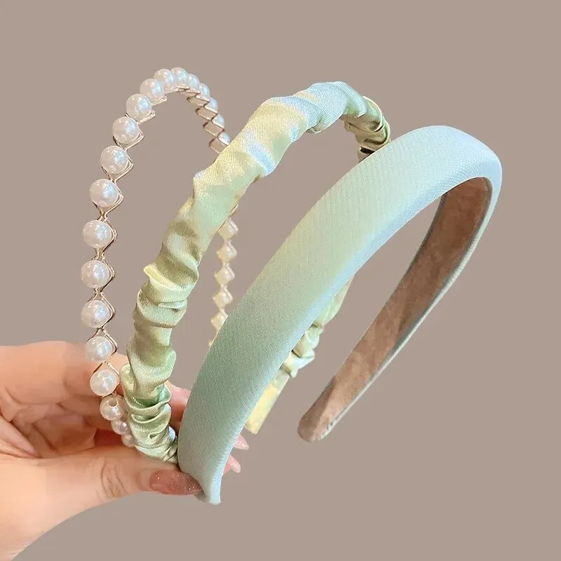 3pcs Set Fashion Women Cloth Hair Bands Headdress Headband Girls Hairband Hair Hoop Hair Accessories Headwear