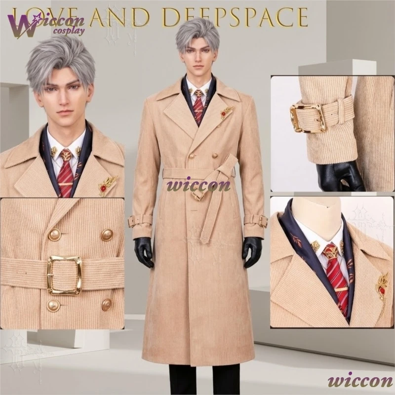 NebulaCloak Sylus One Life One Scene Cos Outfit Curtain Finale Movie Card Style Role Play Wear Halloween Love And Deepspace
