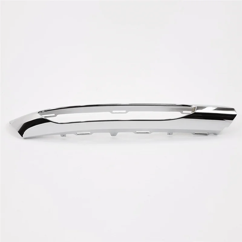 L+R Front Bumper Fog Lamp Chrome Cover 2128852174 2128852274 for Mercedes-Benz W212 AMG 2010-2013 Day Running Light Trim