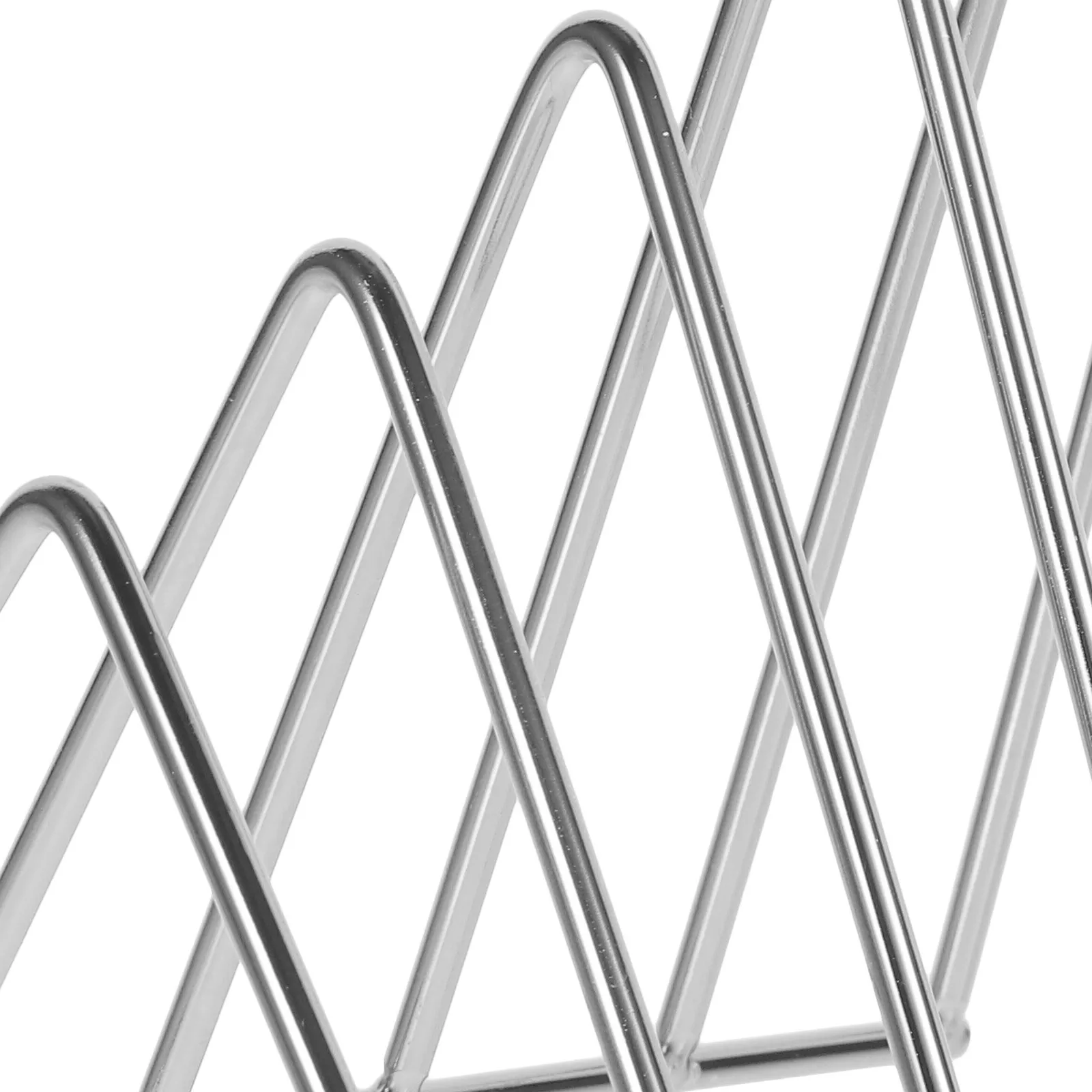 

1pc Desktop File Organizer Iron Art Magazine Holder Multi-Functional Lightweight Bookend For Home Office Classroom Use Metal