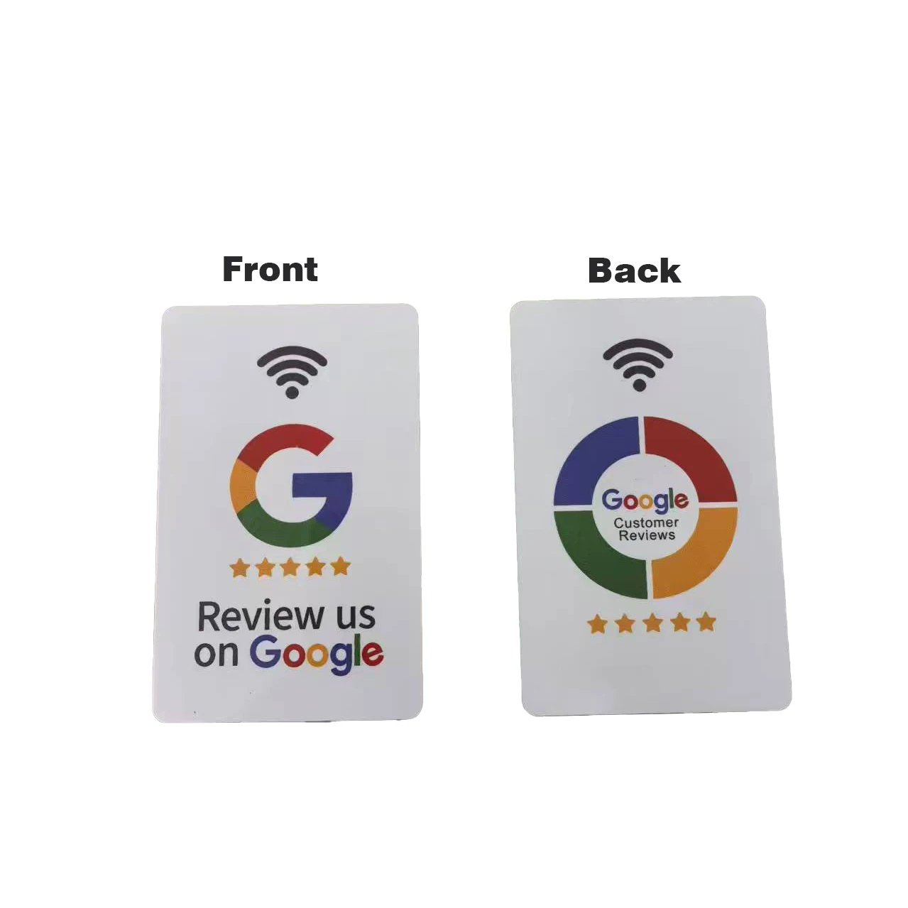 5/10Pcs Review Us On Google Tap Card NFC Ready To Be Activated Instantly Boost Business Reviews Google Review Tap NFC Card Tag