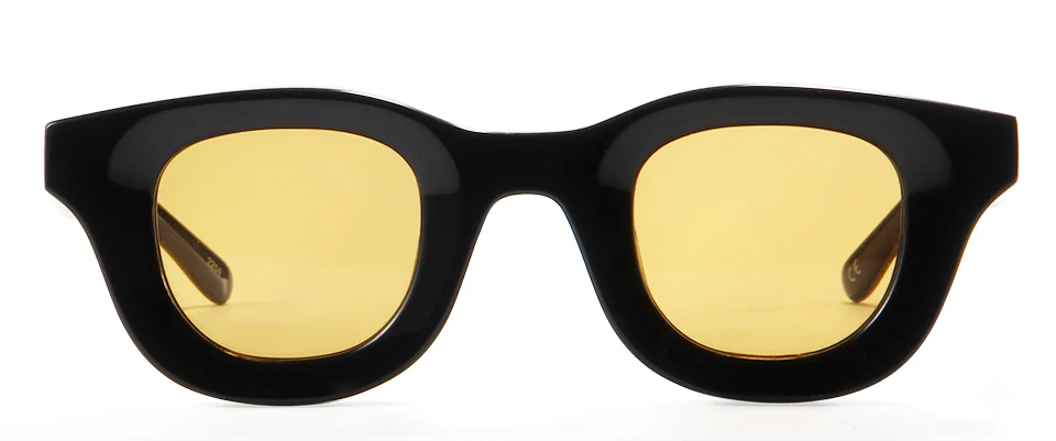 Rhud Designer-Sonnenbrille aus Acetat für Damen, Markendesigner, übergroße runde Farbtöne, Thierry Hip-Hop-Stil, Herren-Sonnenbrille, kein Markenlogo – Detail 4