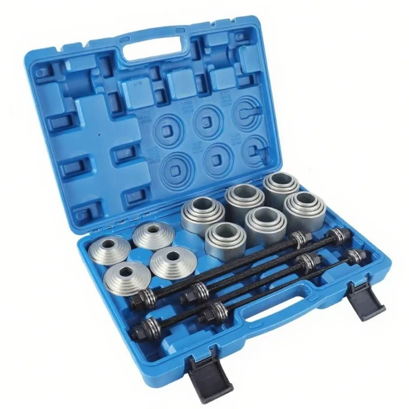 28Pcs Bushing Removal Tool Set Universal Rear Axle Lower Control Arm Bushing Disassembly Installation Kit for Car Suspension