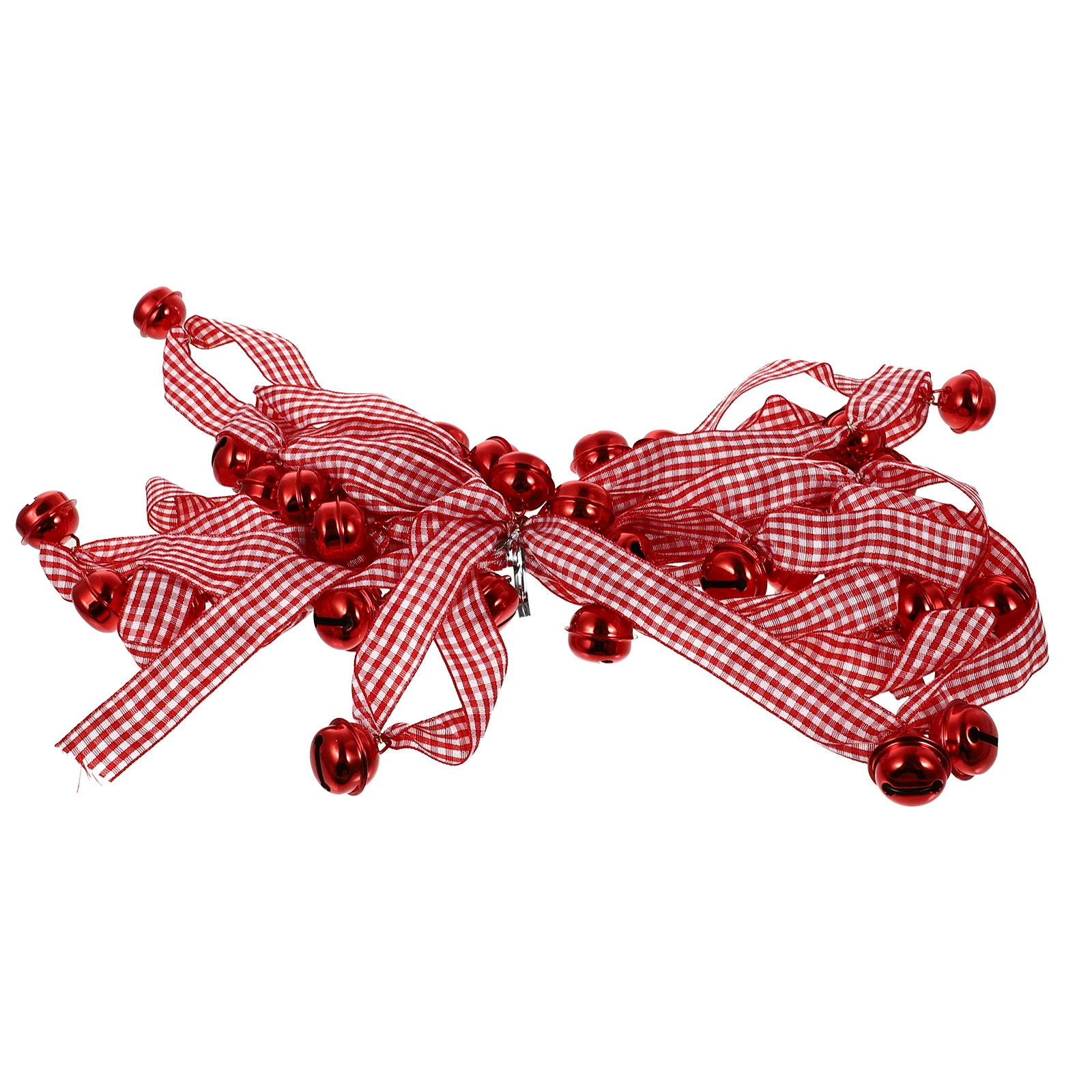 

Christmas Tree Decorations Hanging nament Bells Lattice Cloth Pendant Party Supplies Home Ceiling Eco Friendly Style