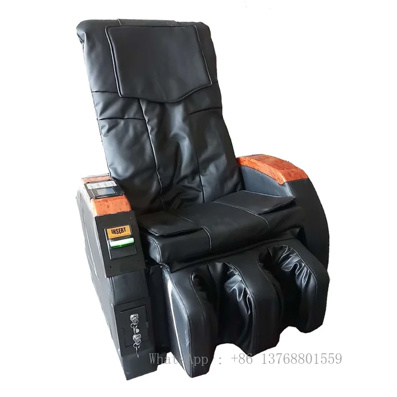 OEM Shopping Mall Commercial Vending Coin Paper Bill Acceptor Zero Gravity Massage Chair