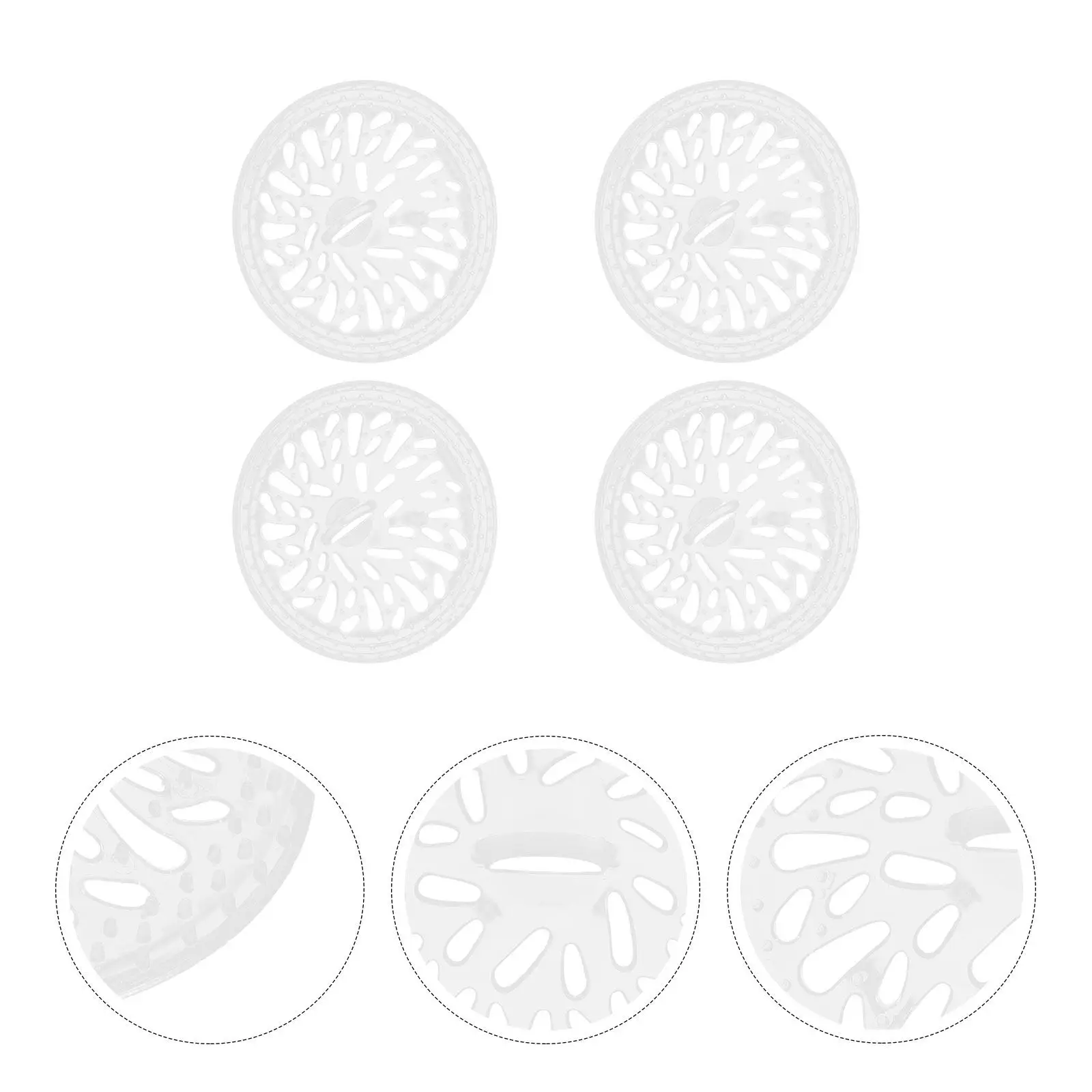 

30Pcs Bathroom Drain Hair Catcher Disposable Strainer for Showers Tub Floor Drainage Hygienic Hair Collector with Convenient