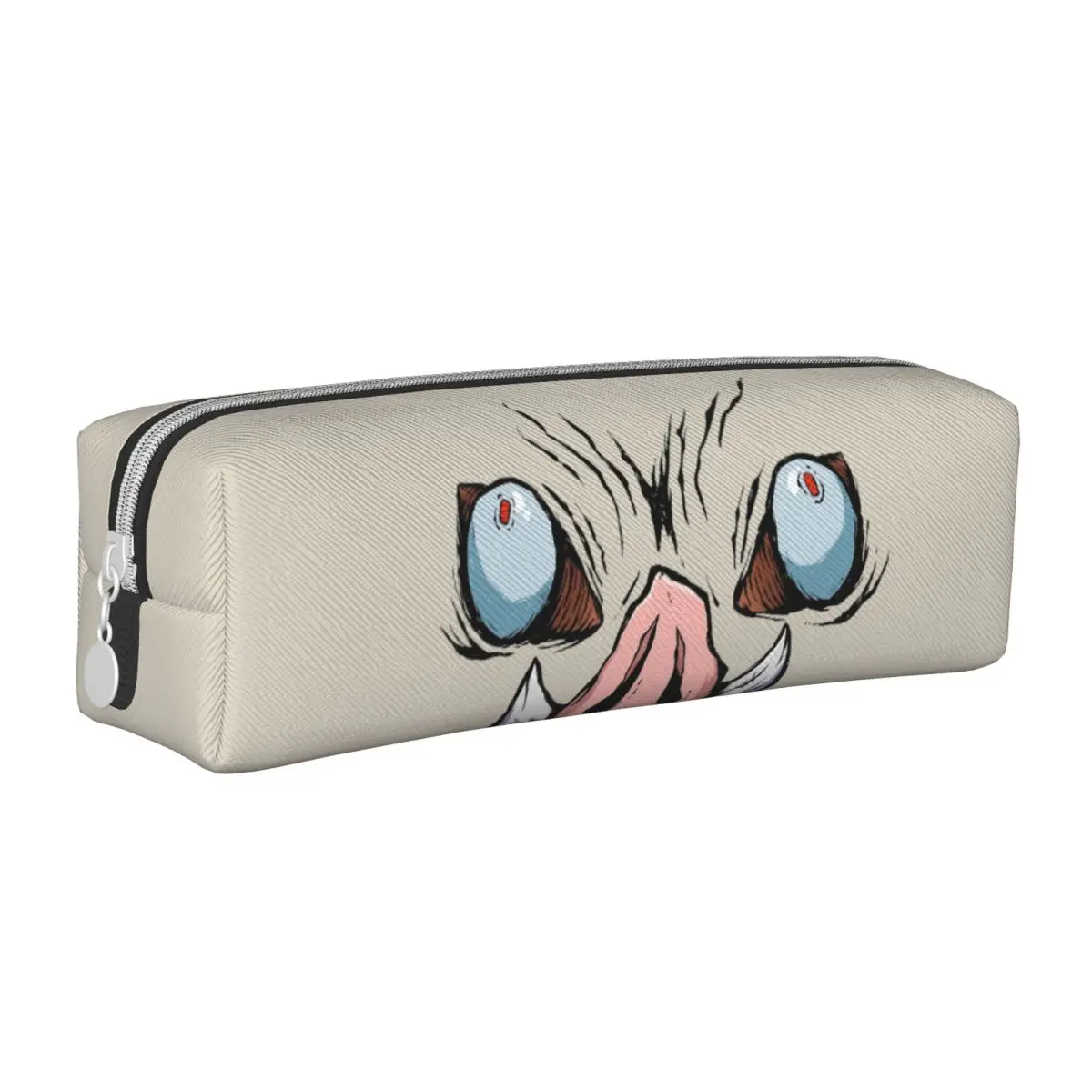 

Pig Face Demons Pencil Cases Slayers Print K-Kimetsu Anime Pencilcases Pen Holder Large Storage Pencil Bags Stationery