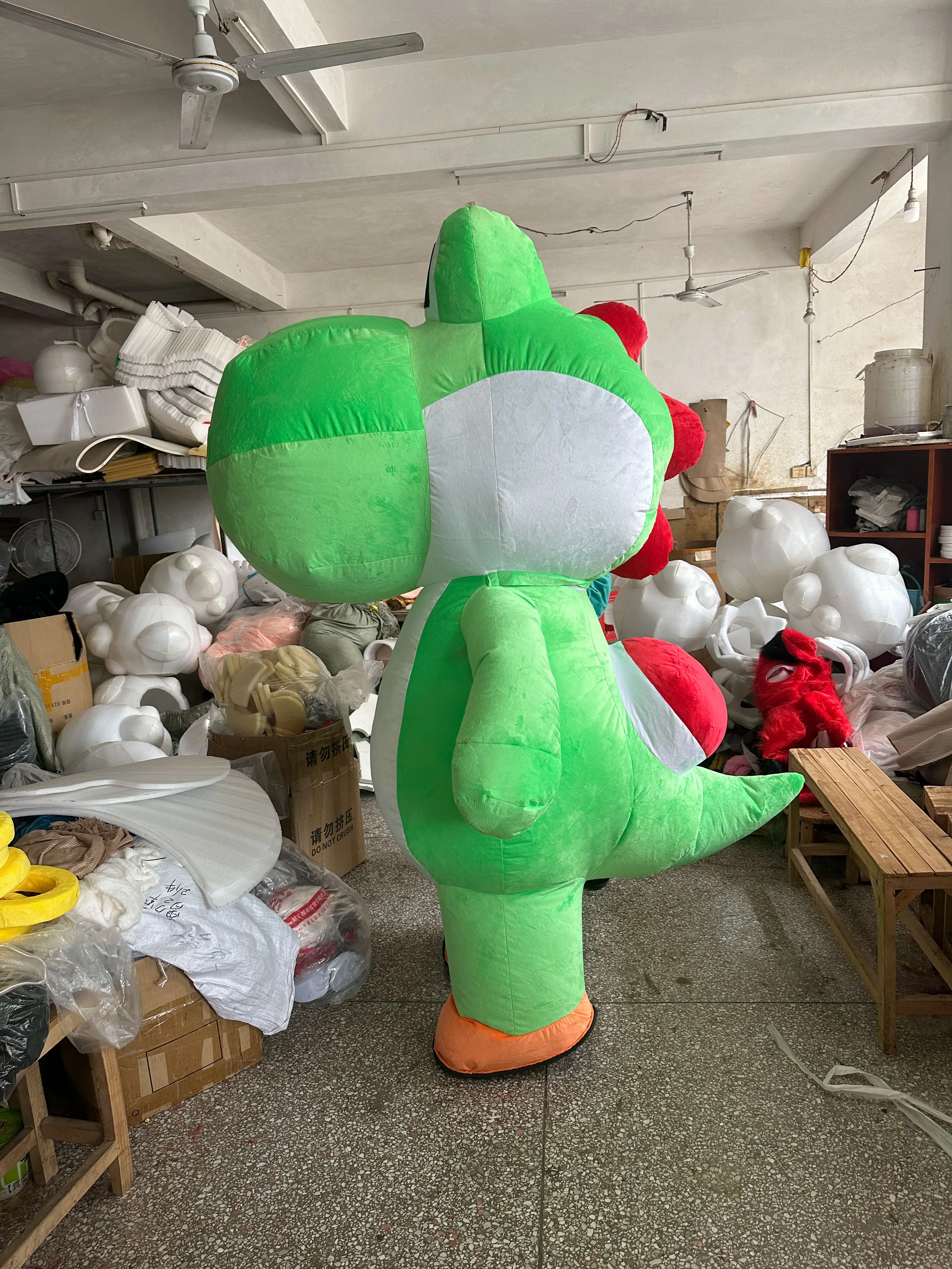 Giant Plush Inflatable Christm - огляд і ціна Inflatable Dinosaur Costume Adult