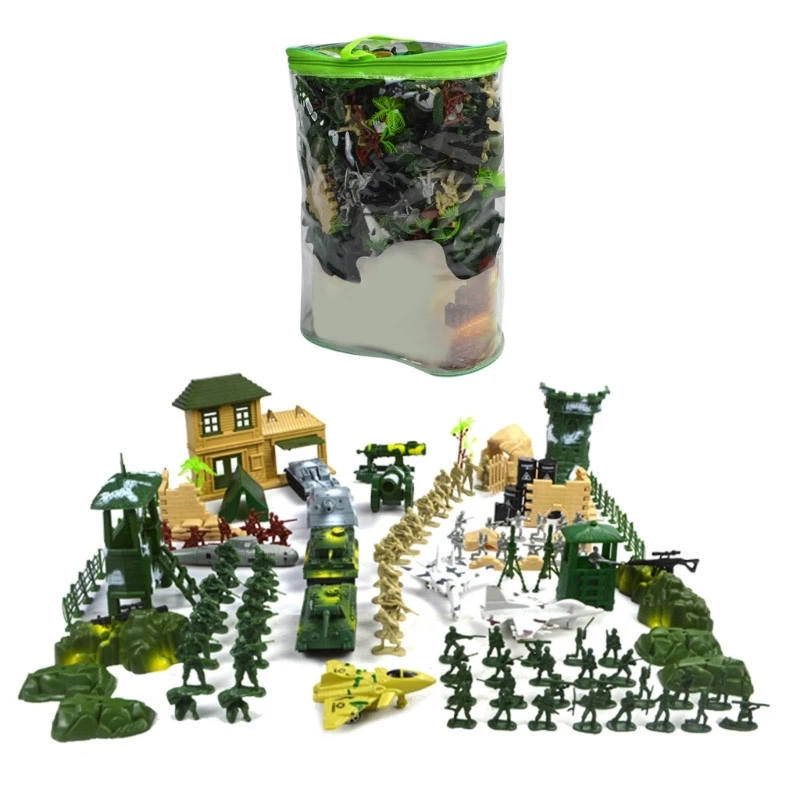 

Men Green Soldiers Toy Soldiers Action Figures for Kid Children