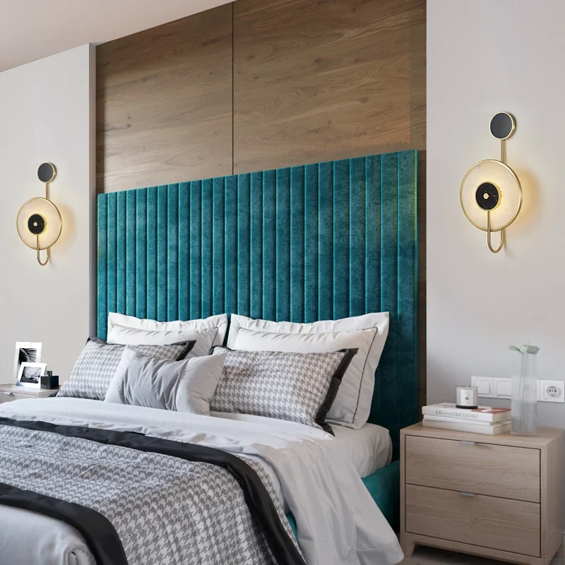 Nordic Wall Lamp Acrylic for Washroom Living Room Contracted Design Decoration Bedside Wall Light Modern Light