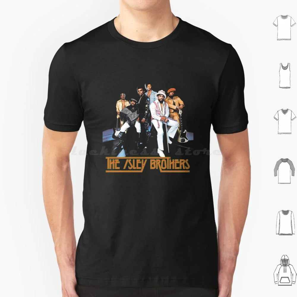 The Isley Brothers American R&b Funk Rock Music Band T Shirt Cotton Men Women DIY Print Isley Brothers The Isley Brothers