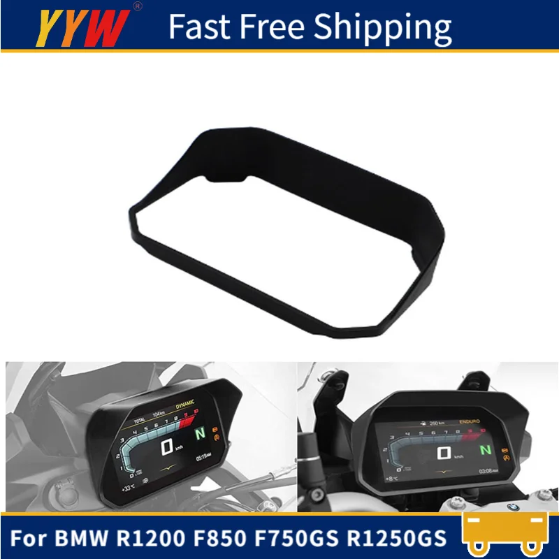 

Мотоциклетный спидометр, солнцезащитный козырек для BMW R1200 F850 F750GS R1250GS, шляпа для инструментов, солнцезащитный козырек, крышка для метра, защита экрана