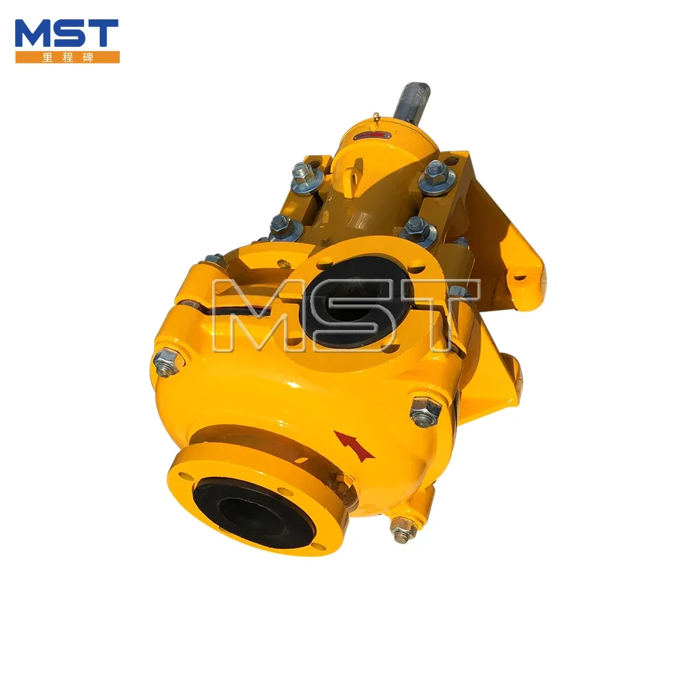 Heavy Duty Centrifugal Horizontal Single Stage Rubber Liner Small Size Slurry Pump Gold Mining Pump