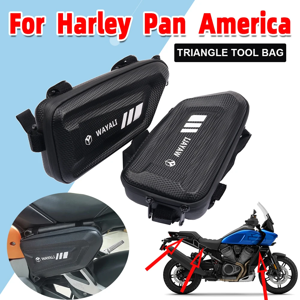 For Harley Davidson Pan America 1250 S 1250S PA1250 RA1250 S Bags Motorcycle Accessories Side Bag Waterproof Storage Tool Bag